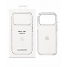 Кейсы iPhone 17 Pro Apple Clear Case Original + with MagSafe + Sensor Button and Animation