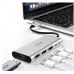 Перехідник Wiwu Alpha 5in1 USB-C Hub  A531H (HDMI + USB-C + USB3.0x3)