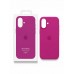 Кейсы iPhone 16 Plus Apple Silicone Case Original with MagSafe + Sensor Button and Animation