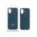 Кейсы iPhone 16 Plus Apple Silicone Case Original with MagSafe + Sensor Button and Animation