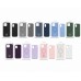 Кейсы iPhone 16 Colour Silicone case with MagSafe and Sensor Button