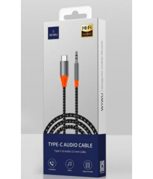 AUX-кабель Wiwu YP07 3.5 to Usb-c