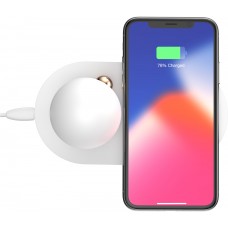 Безпровідні зарядні пристрої Baseus Wireless Charg Mushroom Lamp Desktop white