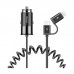 Автозарядне Baseus Car Charger Enjoy Together 2in1 black 