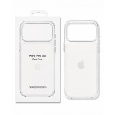 Кейсы iPhone 17 Pro Max Apple Clear Case Original + with MagSafe + Sensor Button and Animation