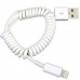 Кабелі Belkin Lightning Sync Cable Coil 1.8m 