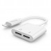 Автозарядне Hoco LS5 Dainty Digital Audio Converter for Apple 