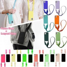 Кейсы iPhone 11 Silicone case with Strap