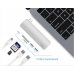 Перехідник Wiwu USB USB-C 5in1 Hub Т6 (MicroSD + USB-C + SD + USB3.0x2)