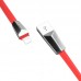 Кабелі Hoco Zinc Alloy Rhombus Lightning Charging Cable 