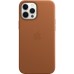 Кейсы iPhone 12 Pro Max Apple Leather Case with MagSafe