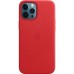 Кейсы iPhone 12 Pro Max Apple Leather Case with MagSafe