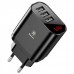 Блоки живлення Baseus Mirror Lake Intelligent Digital 3USB Travel Charger 3.4A 