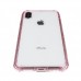 Кейси iPhone X Rock Fence Series trans-pink