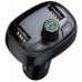 Автозарядне Baseus Car Charger T-Types Bluetooth MP3 Charger 