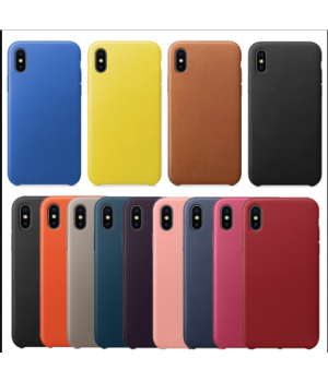 Кейси iPhone XS Max Apple Leather Case HQ