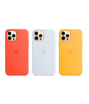 Кейси iPhone 12 Pro Max Apple Silicone Case Original with MagSafe