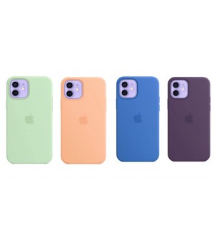 Кейси iPhone 12/12Pro Apple Silicone Case Original with MagSafe